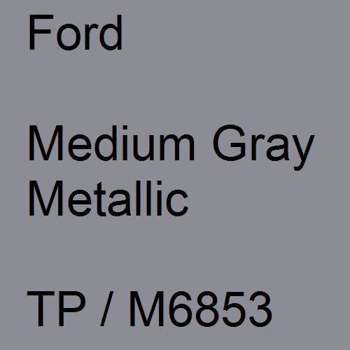 Ford, Medium Gray Metallic, TP / M6853.